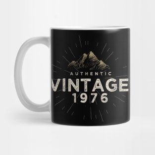 Authentic Vintage 1976 Birthday Design Mug